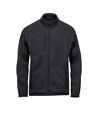 Stormtech Mens Avalanche Full Zip Fleece Jacket (Black Heather)