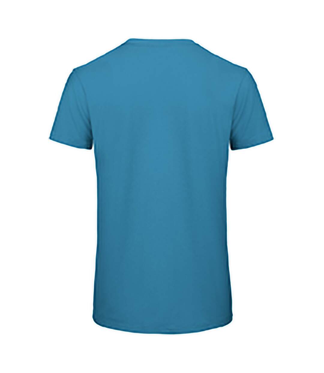 T-shirt en coton bio homme turquoise B&C Favourite-2