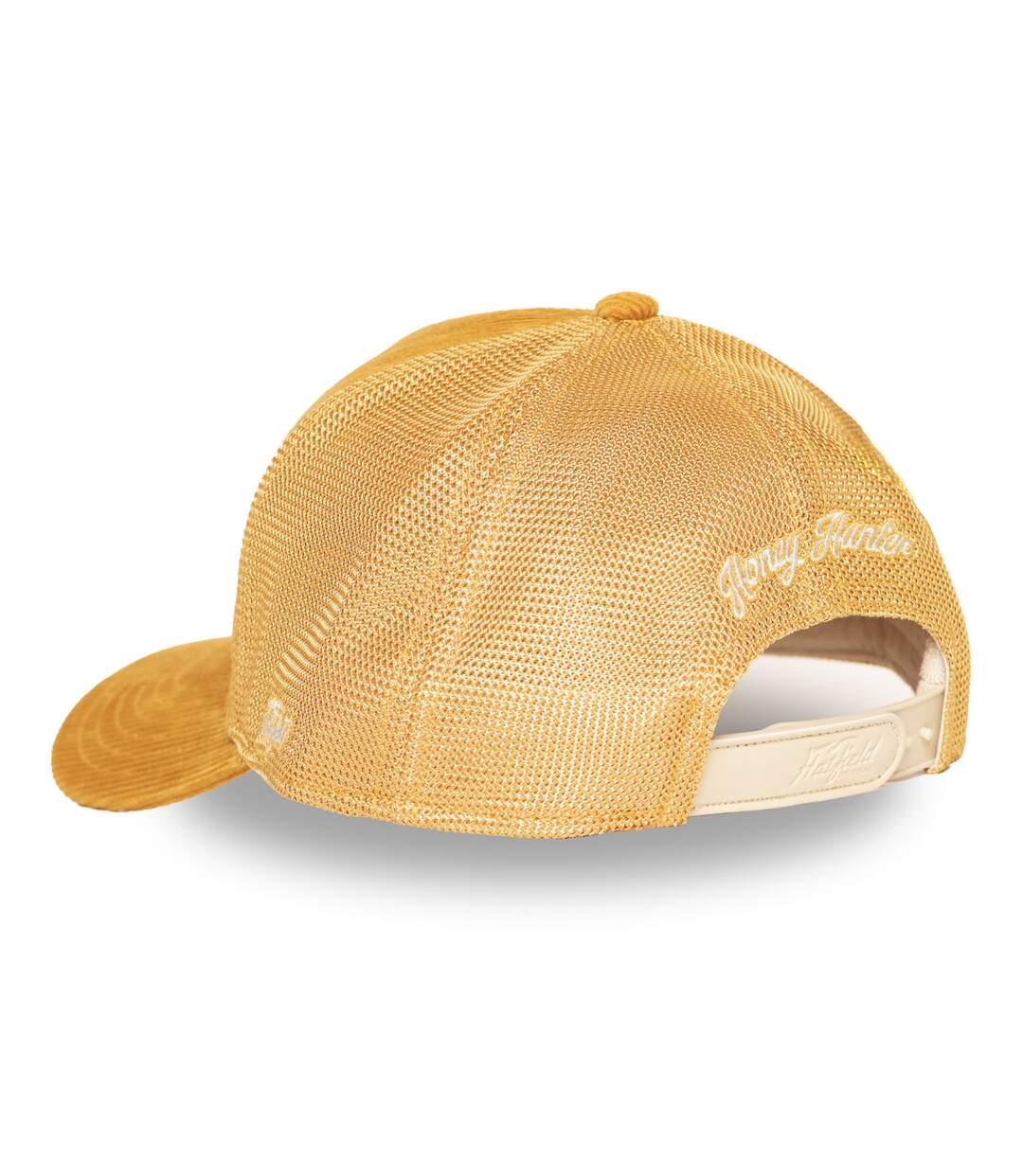 Casquette trucker avec filet en velours Bear Honey Hunter Hatfield-3