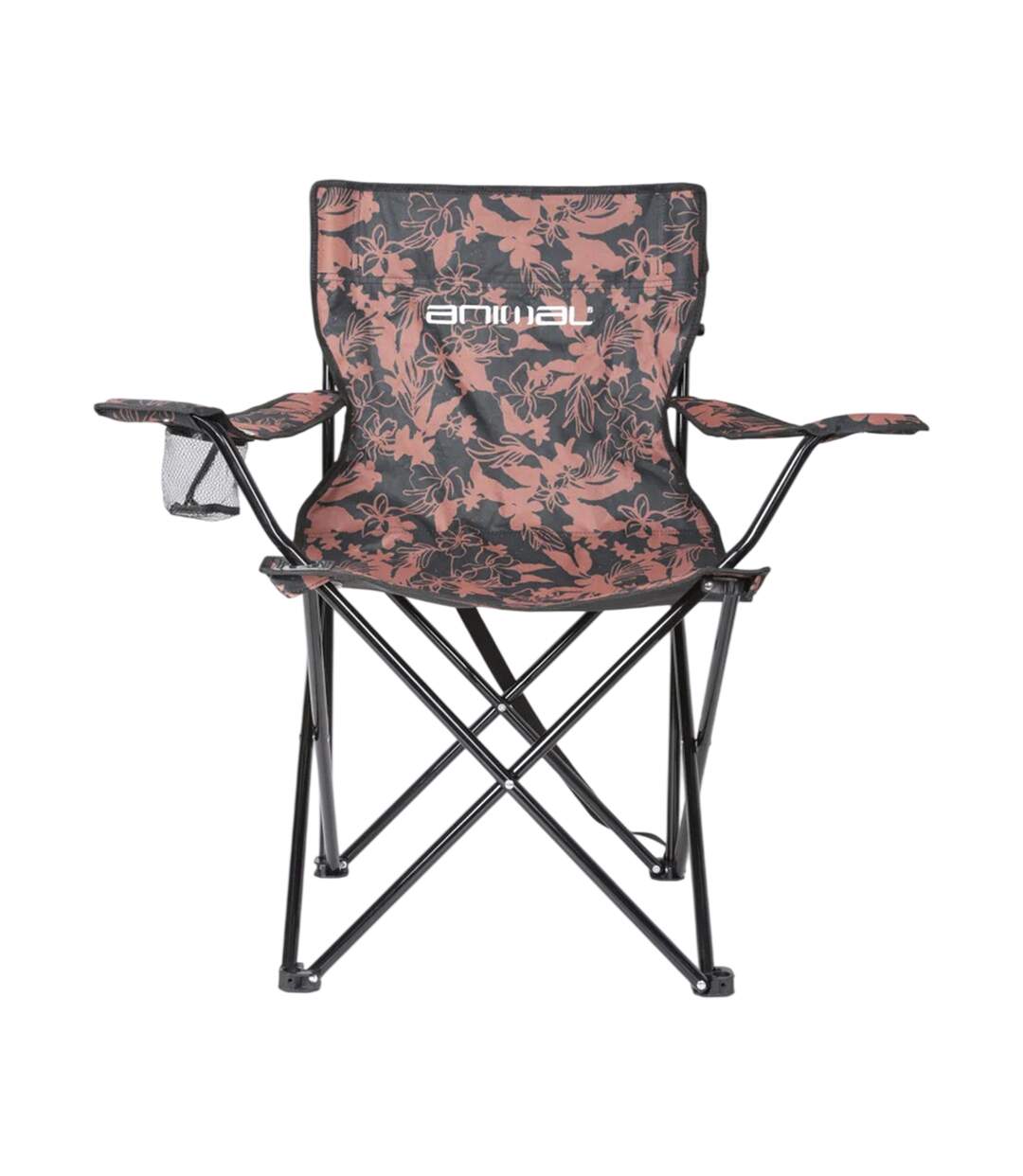 Floral Folding Chair One Size Brown Animal-2