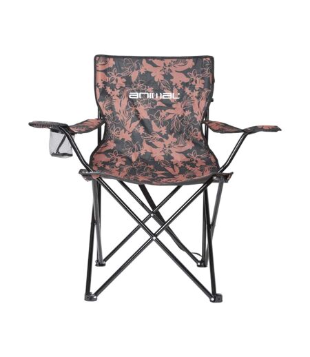 Floral Folding Chair One Size Brown Animal