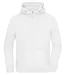 Sweat à capuche zippé oversize unisexe - 8043 - blanc-2