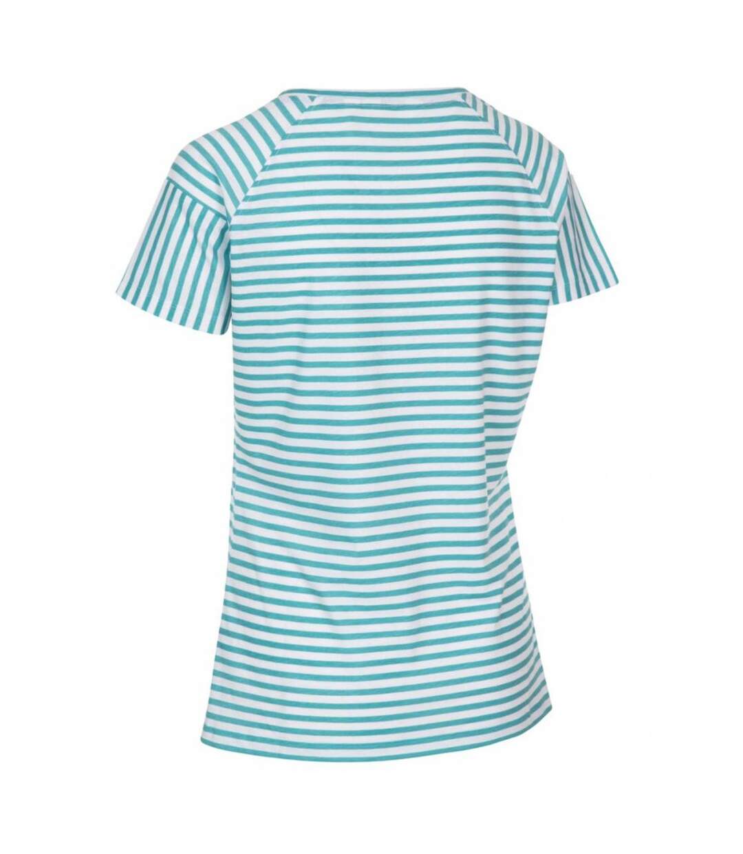 T-shirt manches courtes ani femme bleu clair/blanc Trespass-2