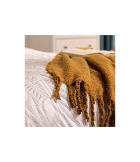 Parure de Lit Imprimée Nalh 240x220cm Beige