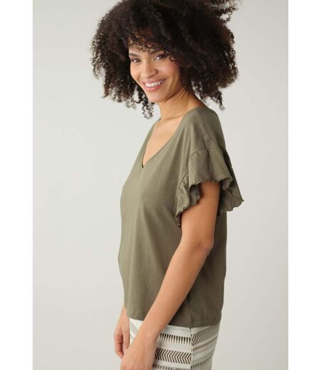 T-shirt basique fantaisie pour femme ORIA