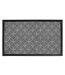 Tapis d'Entrée en Relief Emilio 45x75cm Gris-1