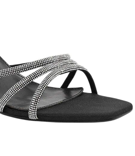 Sandales Mules Femme Noir Where´s That From