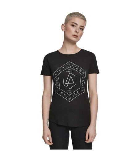 T-shirt One More Light Femme Noir Kaki MerchCode