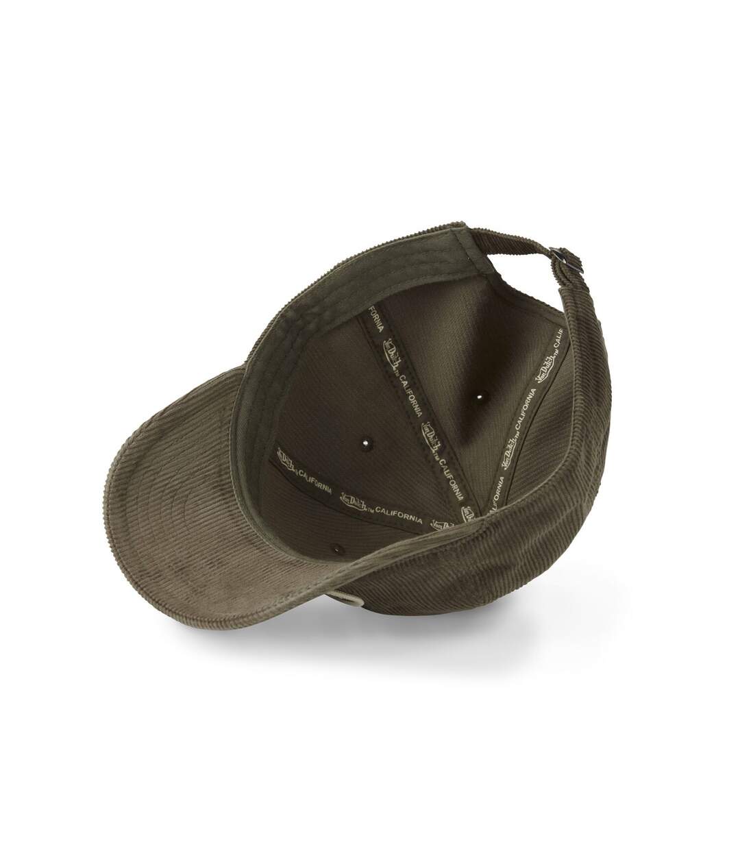 Casquette dad cap adulte en velours avec patch Log Vondutch-5