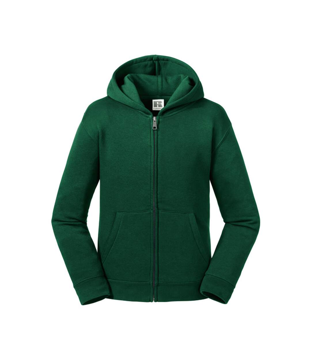 Veste À Capuche Authentic Enfant Vert Bouteille Russell-1