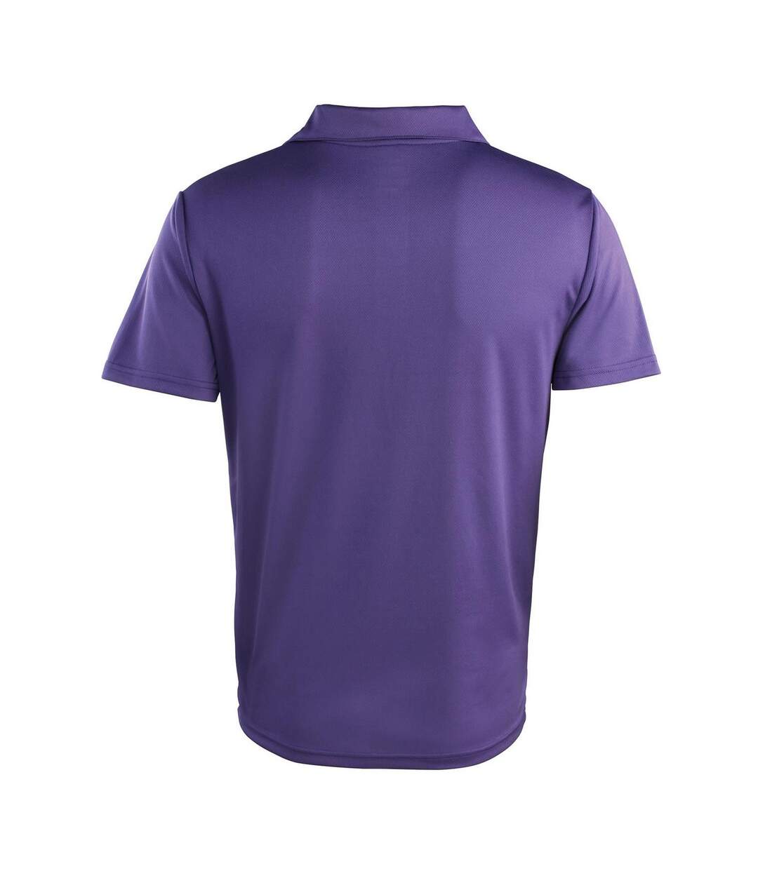 Polo coolchecker adulte violet Premier Premier