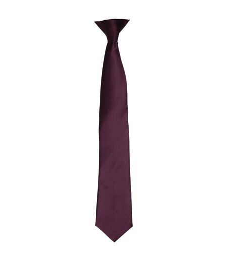 Premier - Cravate - Adulte (Aubergine) (Taille unique) - UTPC6346