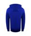 Unisex Adult Small Logo Full Zip Hoodie Blue Ice Iceberg-2