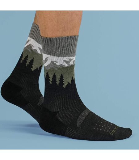 Mens Ladies Light Performance Crew Merino Wool Socks | Trekking Socks