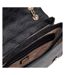 Sac à bandoulière noir/doré femme guess noelle-3