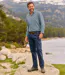 La Chemise Coton Flanelle Unie-3