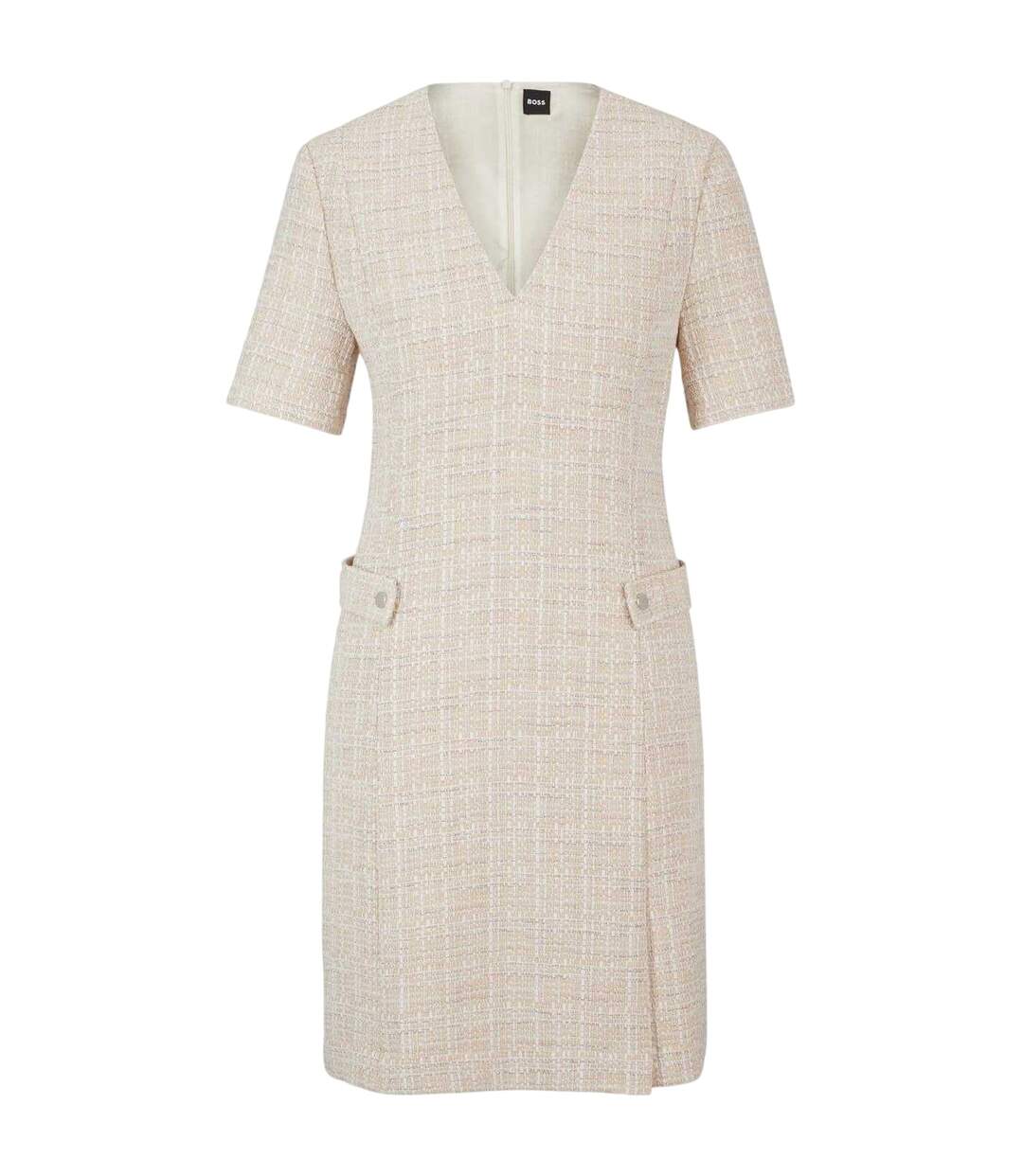 Robe Courte Femme Marron Boss-2