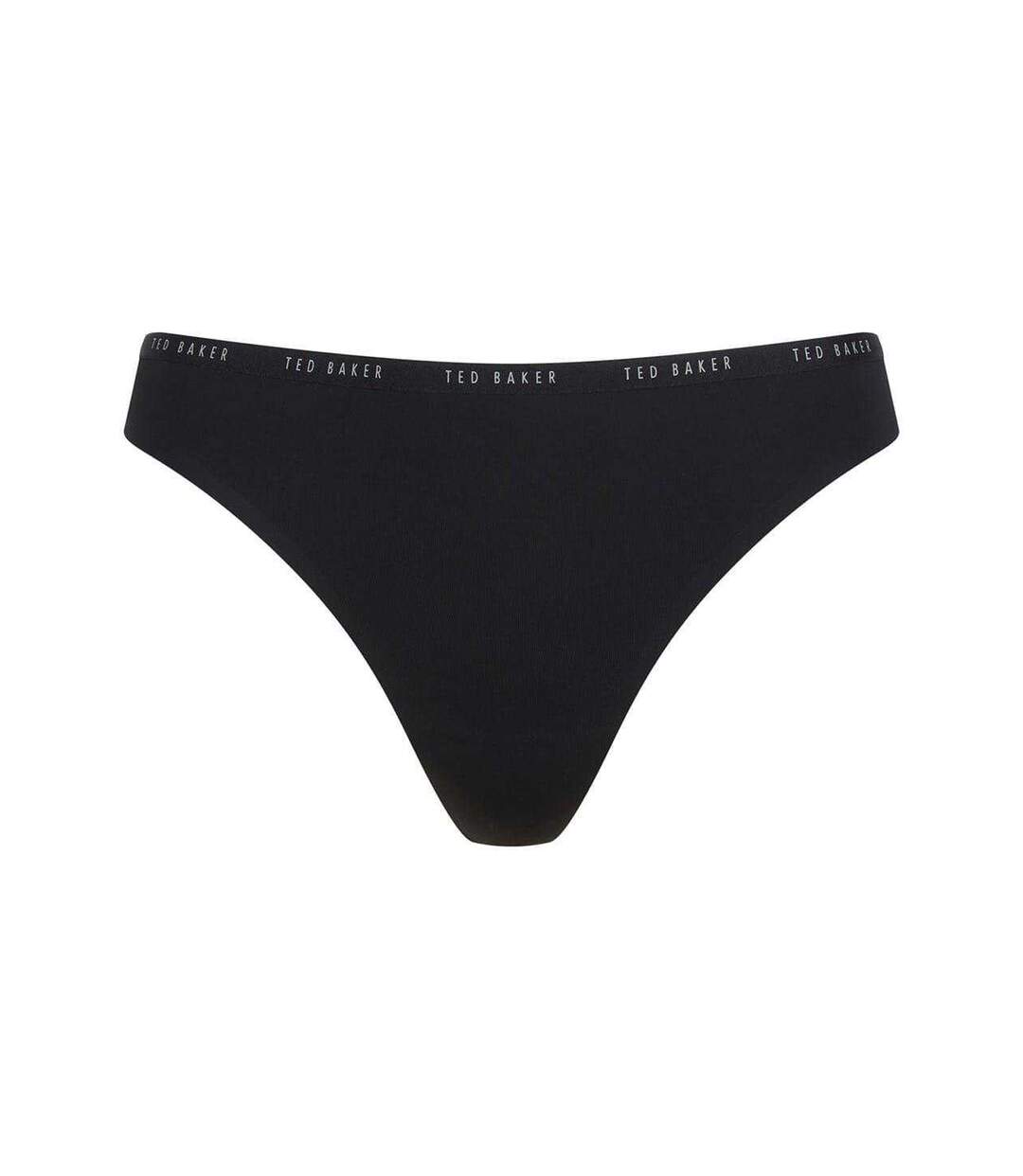 Lot De 3  Strings Motif/style Logo Femme Noir Blanc Ted Baker-3
