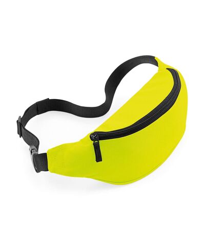 Waist bag one size fluorescent yellow Bagbase