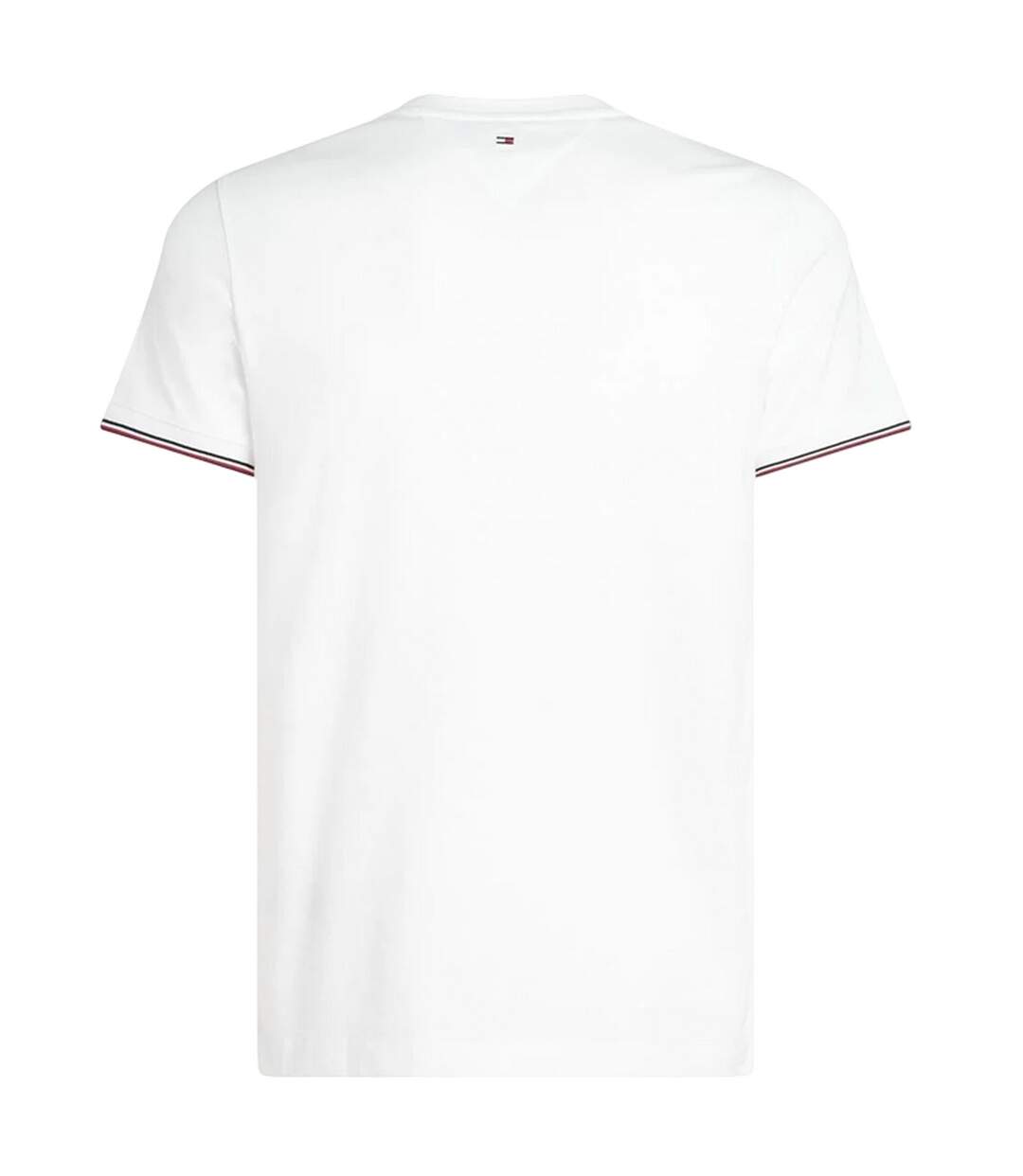 T-shirt Motif/style Logo Homme Blanc Tommy Hilfiger-3