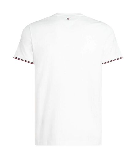 T-shirt Motif/style Logo Homme Blanc Tommy Hilfiger