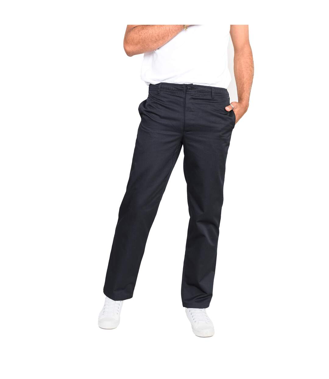 Pantalon d555 basilio homme noir Duke-3