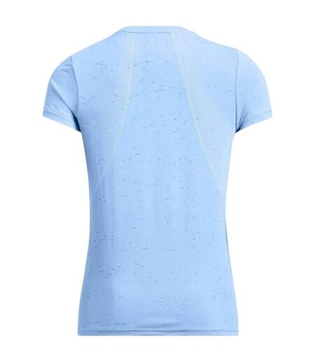 Womens/ladies Vanish Seamless T-shirt Blue Under Armour