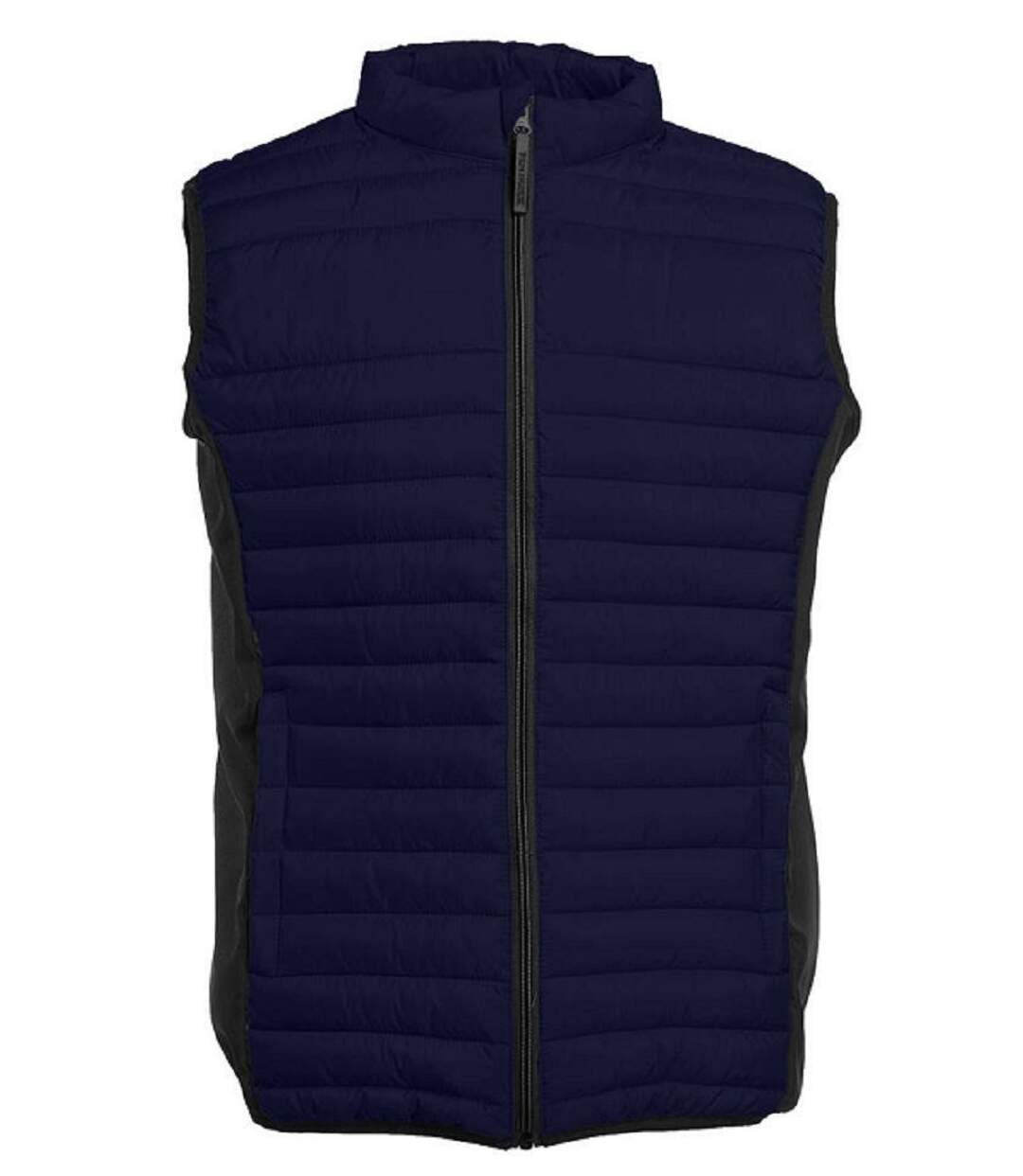 Bodywarmer bi-matière - Homme - Pen Duick - PK316 - bleu marine et noir