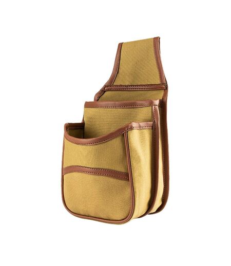 Plain Cotton Canvas Cartridge Pouch One Size Fawn Jack Pyke