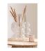 Vase Design en Verre Boule 36cm Transparent-2