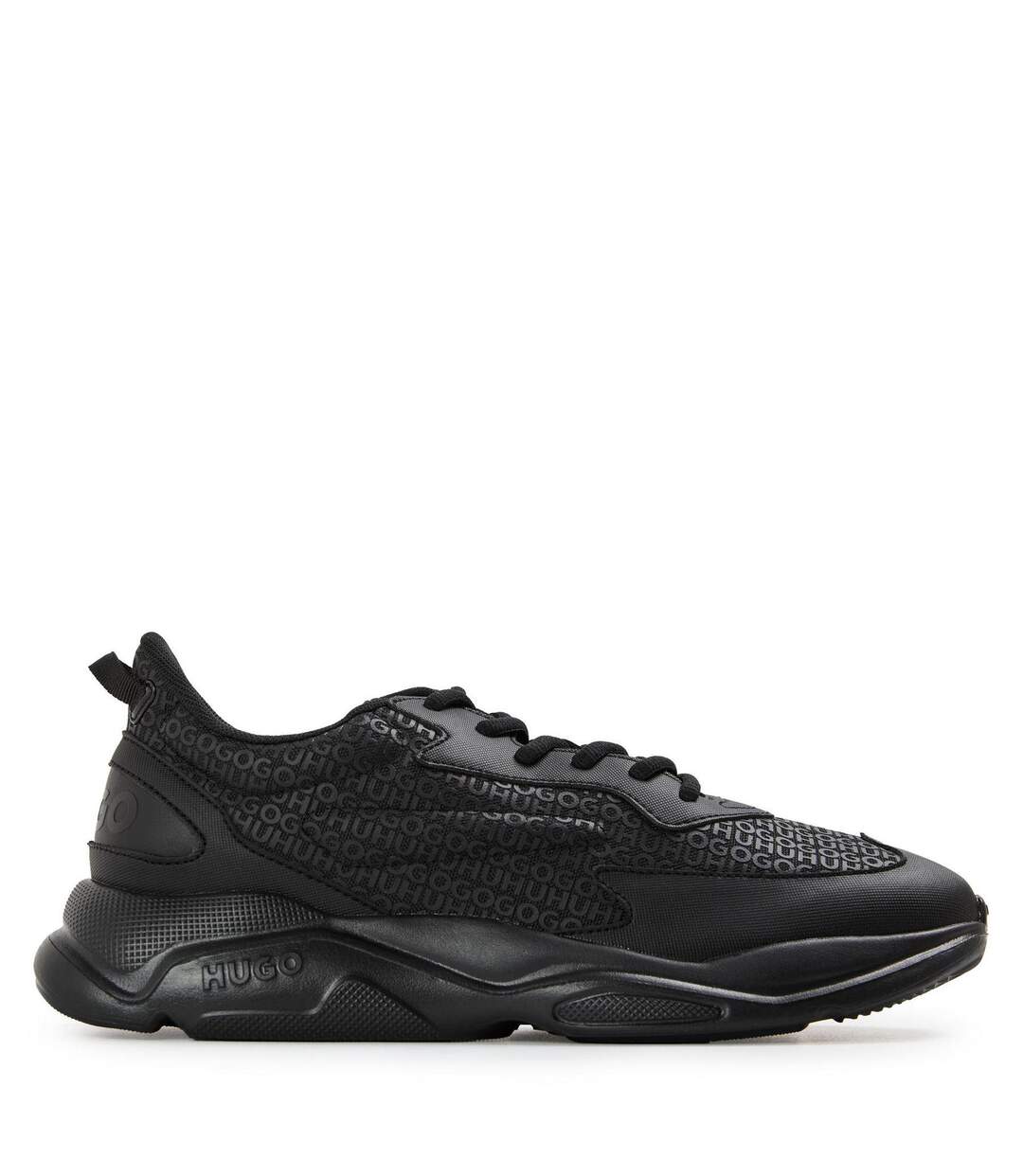 Baskets Leon Homme Noir Hugo-1