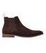 Bottines chelsea virgil homme marron foncé Base London-2
