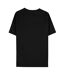 Mens Graphic Print Cotton T-shirt Black Ghostwire: Tokyo-2