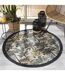Tapis Déco à Pompons Balinesia 120cm Naturel-3