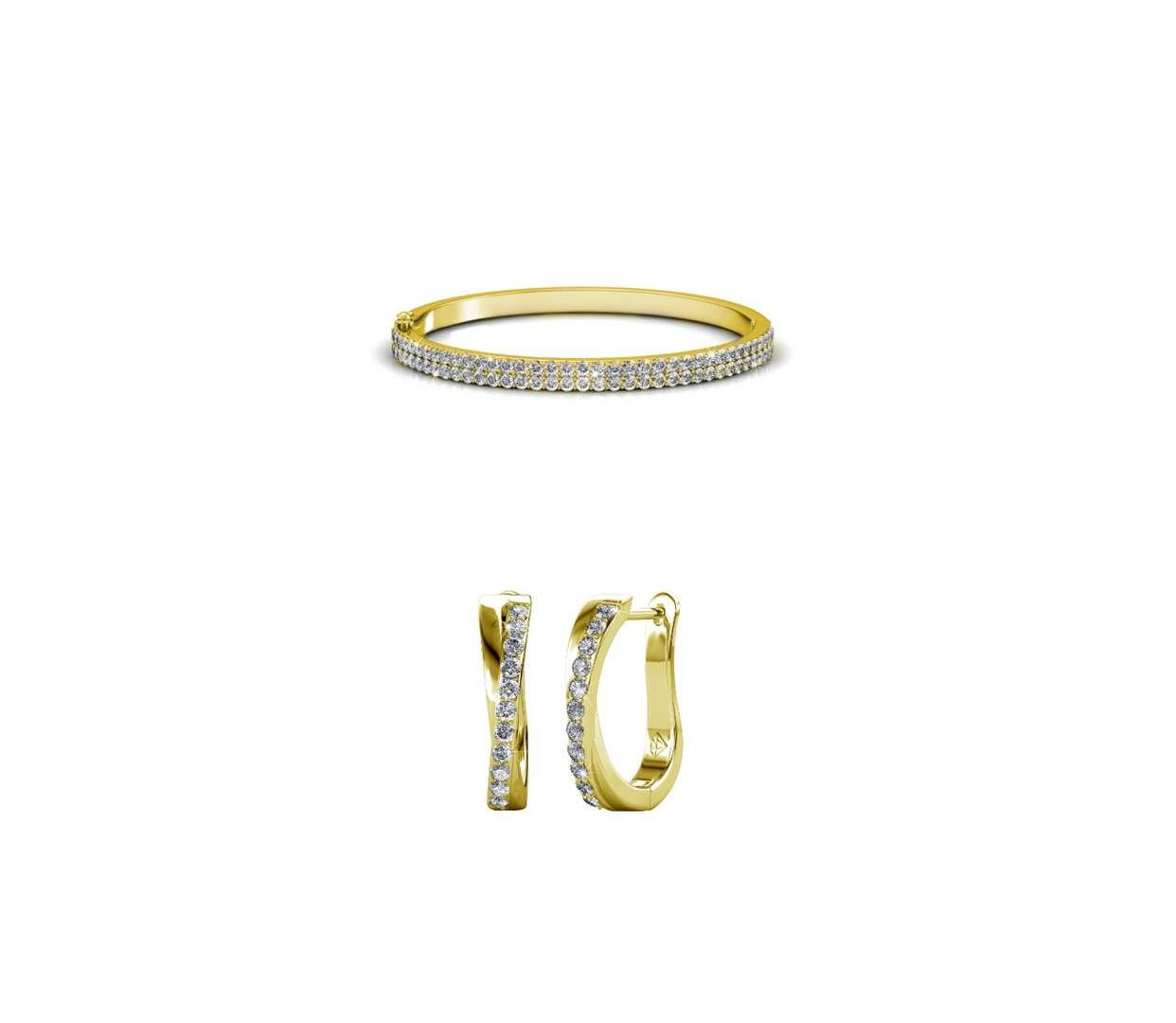 Parures Glamour Criss, Cristal d'Autriche-1
