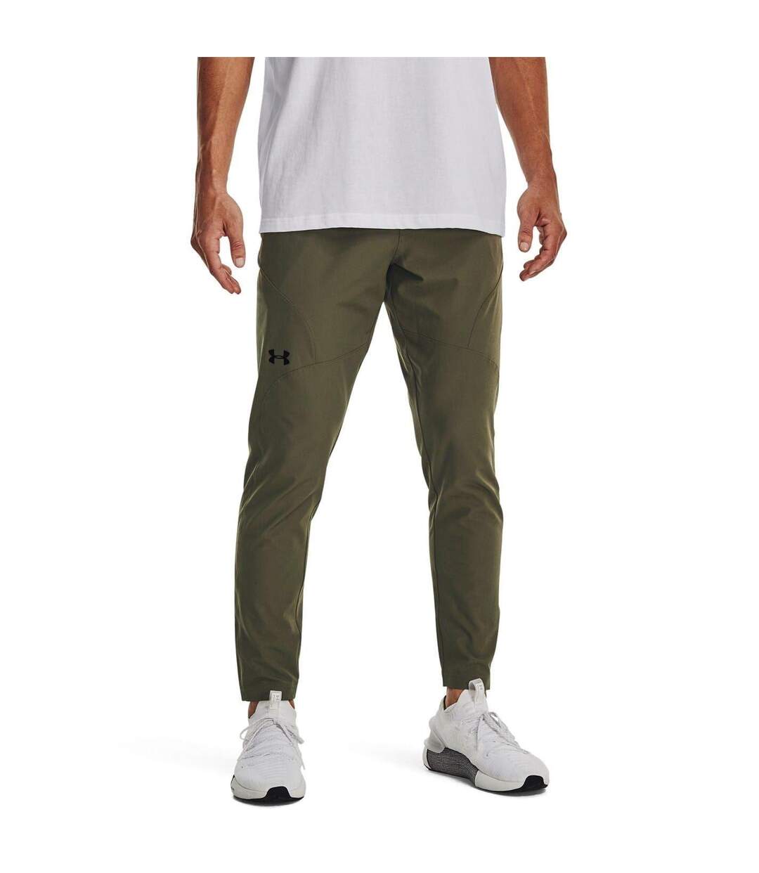 Mens Unstoppable Tapered Jogging Bottoms Green Under Armour-1