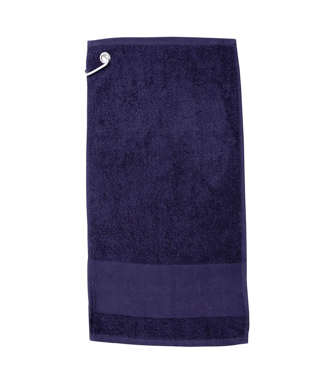 Serviette De Golf Taille Unique Bleu Marine Towel City-1