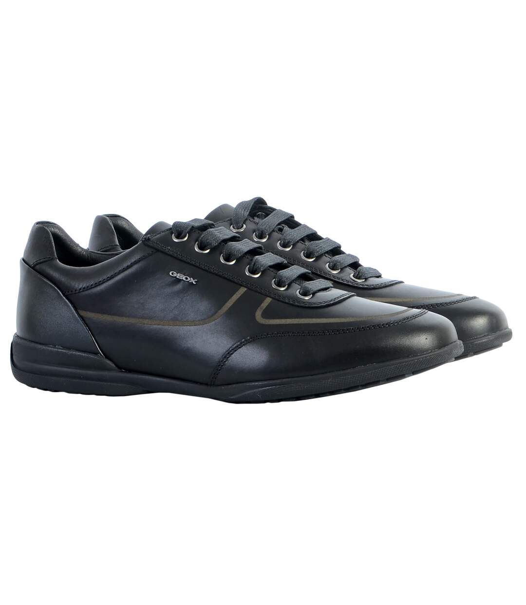 Basket Cuir Geox Timothy-3