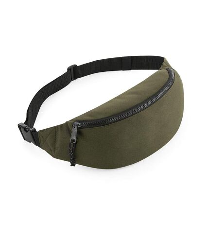 Sac banane en polyester recyclé - BG282 - vert militaire