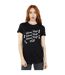 Disney - T-shirt FROZEN OLAF WARM HUGS AND MELT - Femme (Noir) - UTBI24404-2