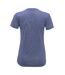 T-shirt sport femme bleu chiné Tri Dri