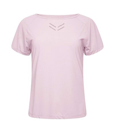 Dare 2B - T-shirt CRYSTALLIZE - Femme (Rose pâle) - UTRG6946