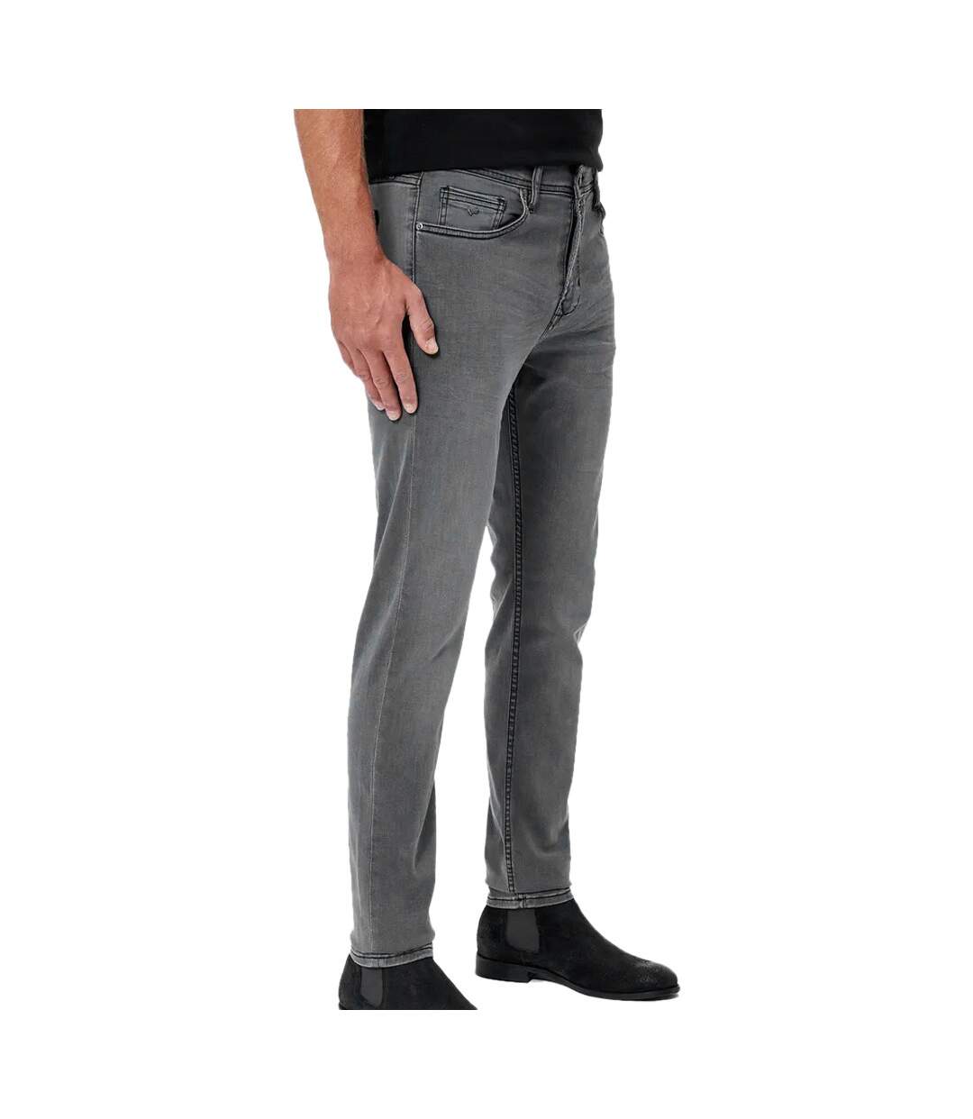 Jean Slim Gris Homme Kaporal Dark-1