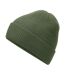 Bonnet Adulte Vert Olive Beechfield-3