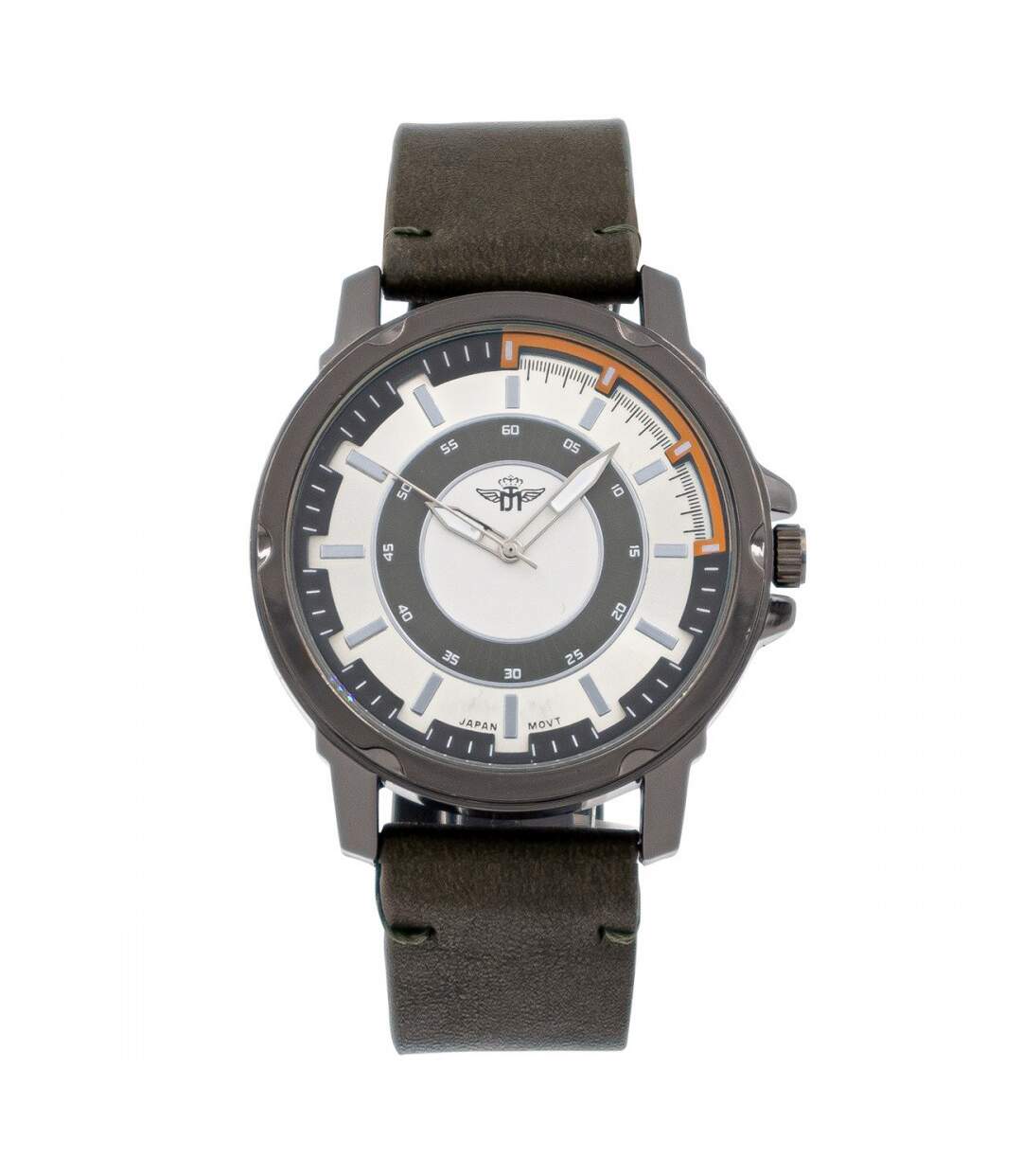 Montre Homme Gris Vert M. JOHN