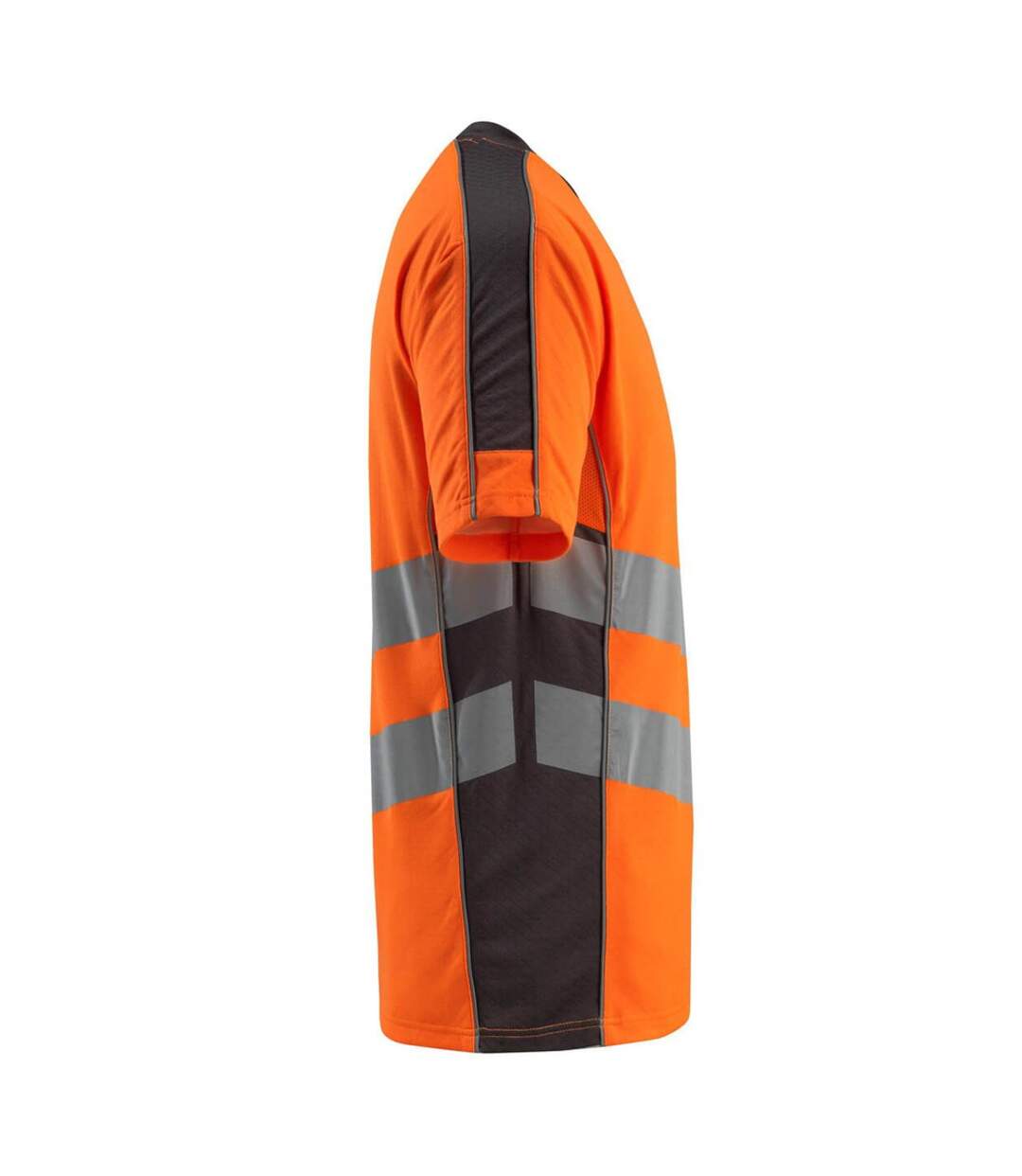 T-shirt Safe Supreme Sandwell Homme Orange Fluo Anthracite Foncé Mascot-4