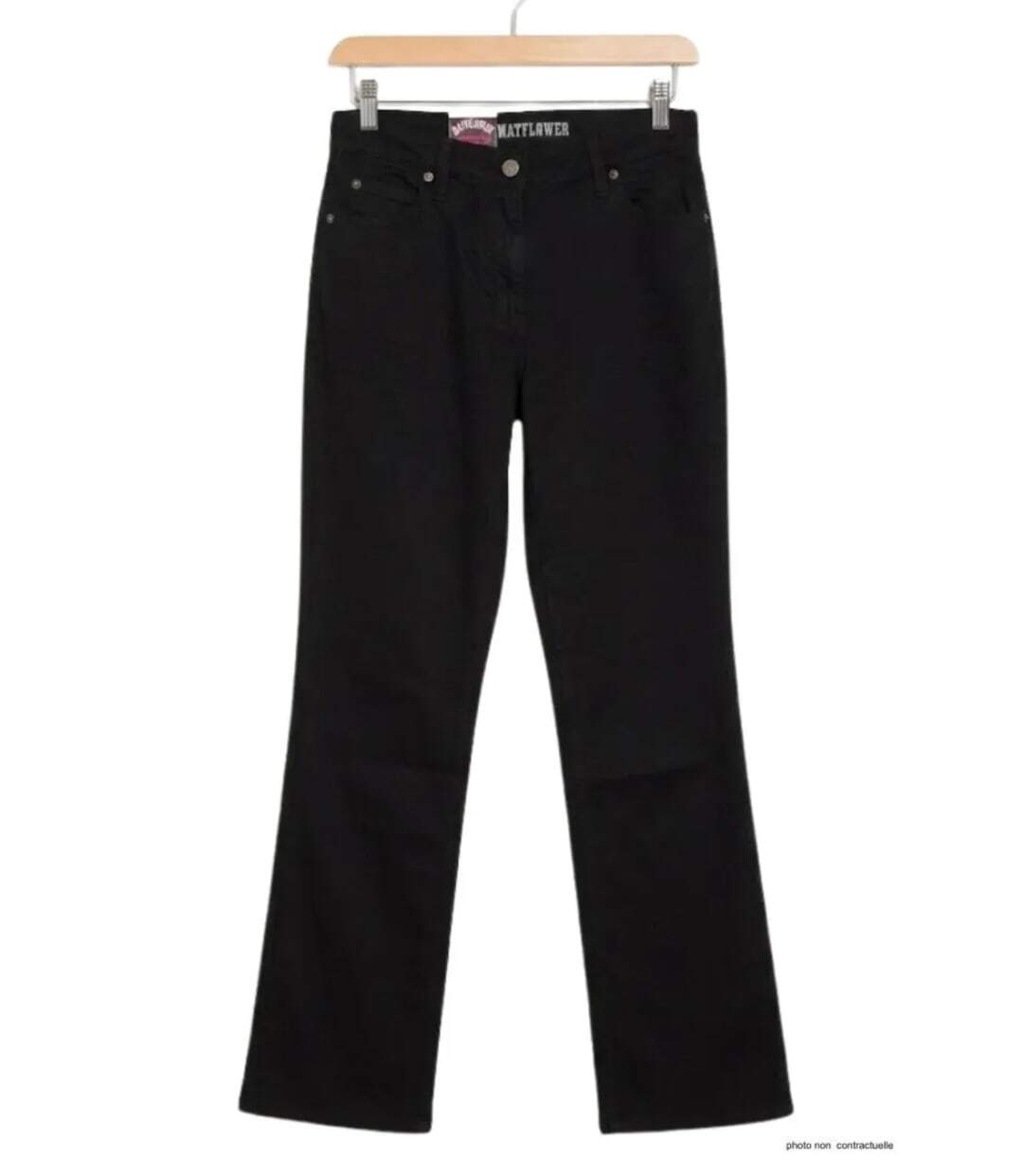 Pantalon Mayflower M957 Noir : la robustesse de la gabardine alliée au confort stretch-2