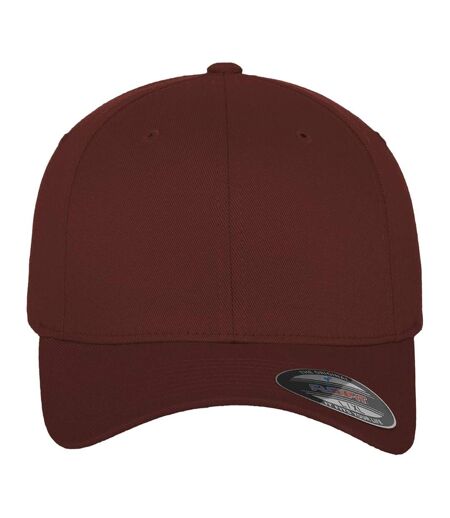 Casquette De Baseball Homme Bordeaux Yupoong