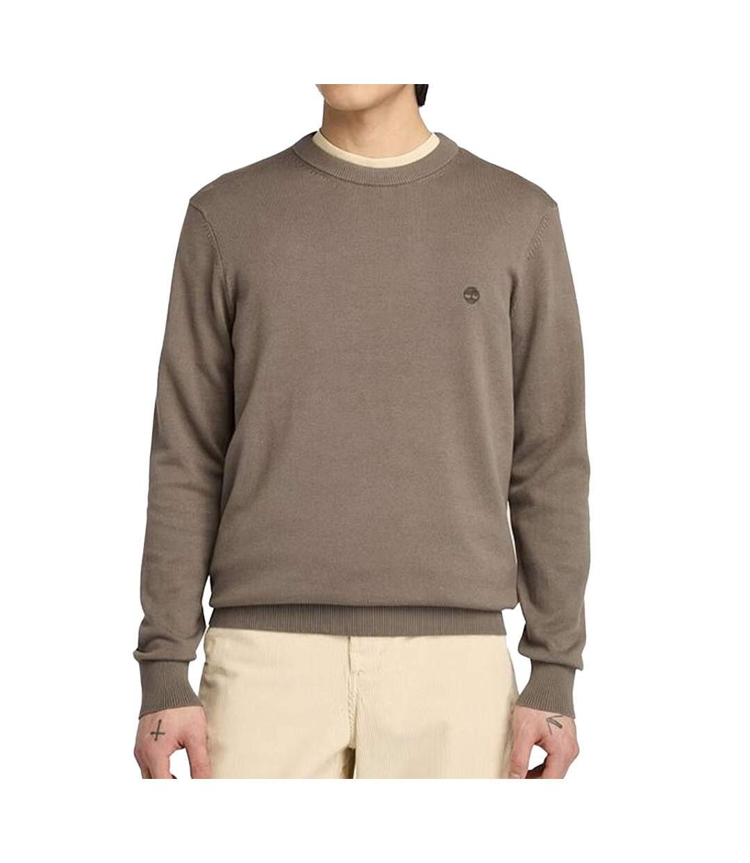 Sweat marron homme timberland tb0a2 - xl-1