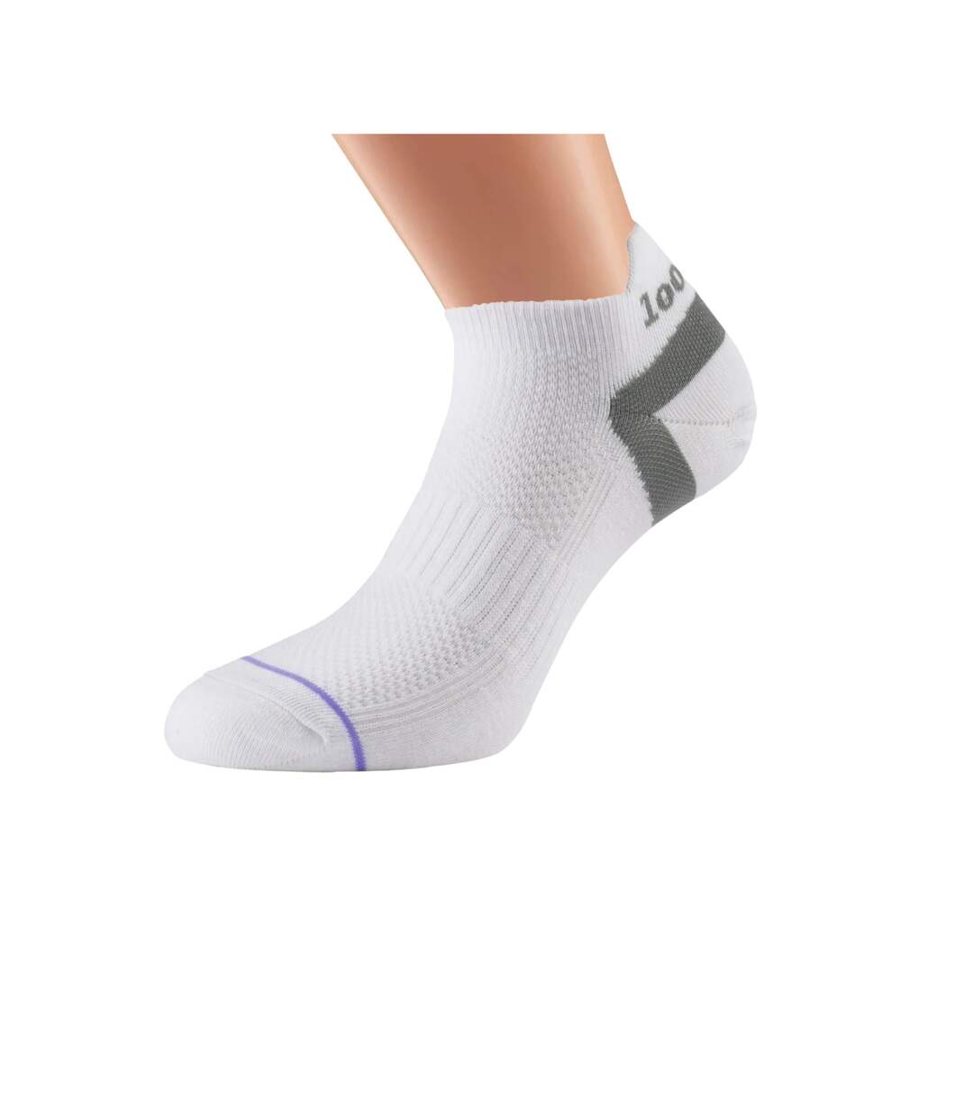 Socquettes homme blanc 1000 Mile-1